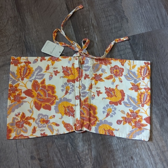 FREE PEOPLE Summer of Love Boho Convertible Bandeau Top NWT - Picture 7 of 16